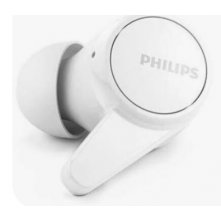 Наушник (левый) Philips TAT1207 (белый)
