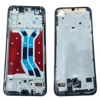 Средняя часть с рамкой Huawei Y8p (голубой)