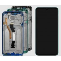 Экран (модуль) в раме Xiaomi Redmi Note 8 Pro (зеленый)