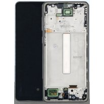 Экран (модуль) в раме Samsung Galaxy A33 5G (SM-A336B) персиковый
