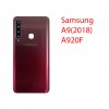 Задняя крышка (стекло) для Samsung Galaxy A9 (2018) A920 в сборе малиновый