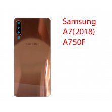 Задняя крышка (стекло) для Samsung Galaxy A7 (2018) в сборе золото