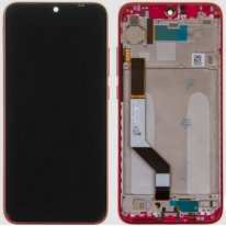 Экран (модуль) в раме Xiaomi Redmi Note 7 (красный)