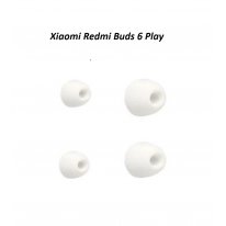 Aмбушюры Xiaomi Redmi Buds 6 Play (S, L) белый