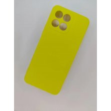 Силиконовый чехол для Honor X6 (VNE-LX1) желтый