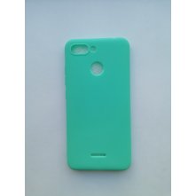 Чехол-бампер Xiaomi Redmi 6 бирюзовый