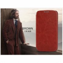 Чехол книжка valenta Huawei Honor 3 красный С1060 (кожа)