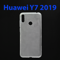 Чехол бампер Huawei Y7 2019 прозрачный