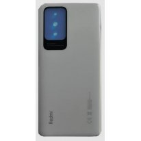 Крышка Xiaomi Redmi 10 (2021, 2022) серый