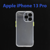 Чехол бампер для Apple iPhone 13 pro прозрачнo Салатовый