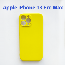 Чехол накладка для Apple iPhone 13 pro Max желтый