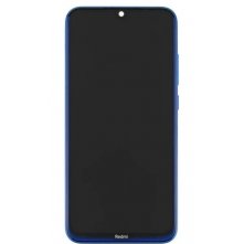 Экран (модуль) в раме Xiaomi Redmi Note 8 (синий)