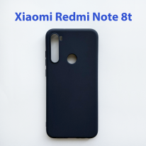 Чехол накладка для Xiaomi Redmi Note 8, Note 8t синий