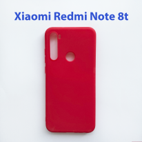Чехол накладка для Xiaomi Redmi Note 8, Note 8t красный