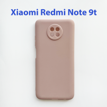 Чехол бампер Xiaomi Redmi Note 9T пыльная роза