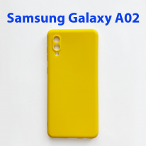 Чехол бампер для Samsung Galaxy A02 SM-A022G желтый