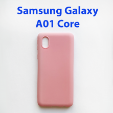Чехол бампер для Samsung Galaxy A01 Core SM-A013F розовый