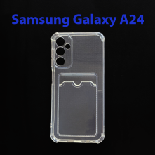 Чехол бампер для Samsung Galaxy A24 SM-A245F прозрачный