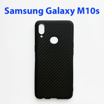 Чехол бампер для Samsung Galaxy A10s SM-A107F текстурный черный