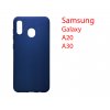 Чехол бампер TFN для Samsung Galaxy A20, A30 синий