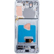 Рамка модуля Samsung Galaxy S21+ 5G (SM-G996) серебряный фантом