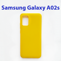 Чехол бампер для Samsung Galaxy A02s SM-A025F желтый