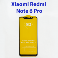 Защитное стекло Xiaomi Redmi Note 6 Pro 5D Черное