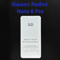 Защитное стекло Xiaomi Redmi Note 6 Pro 5D Белый