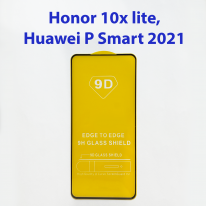 Защитное стекло Honor 10X Lite DNN-LX9 5D черный