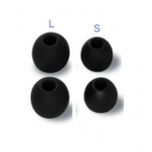 Амбушюры универсальные для tws наушников №1 (S, L) черный
