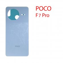 Задняя крышка (стекло) для Poco F7 Pro голубой