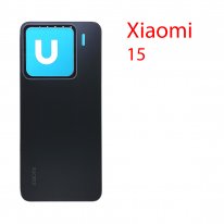 Задняя крышка (стекло) для Xiaomi 15 черный