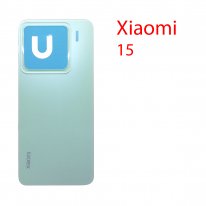 Задняя крышка (стекло) для Xiaomi 15 зеленый