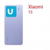 Задняя крышка (стекло) для Xiaomi 15 фиолетовый