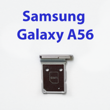 Cим-лоток (Sim-слот) для Samsung Galaxy A56 SM-A566E розовый