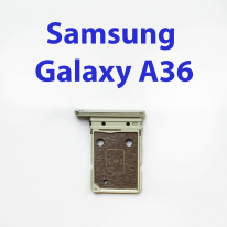 Cим-лоток (Sim-слот) для Samsung Galaxy A36 SM-A356E зеленый