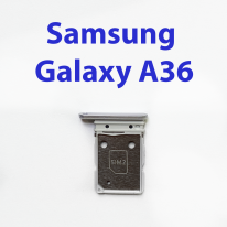 Cим-лоток (Sim-слот) для Samsung Galaxy A36 SM-A356E фиолетовый