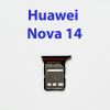 Cим-лоток (Sim-слот) для Huawei nova 14 TLR-LX9 черный