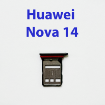 Cим-лоток (Sim-слот) для Huawei nova 14 TLR-LX9 черный