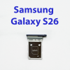 Cим-лоток (Sim-слот) для Samsung Galaxy S26 SM-S942B лавандовый