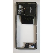Средняя часть корпуса с NFC для Xiaomi Redmi Note 11 Pro 4G (черный)