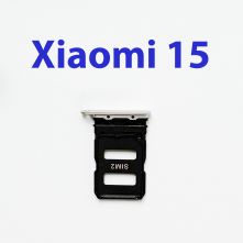 Cим-лоток (Sim-слот) для Xiaomi 15 белый