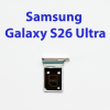 Cим-лоток (Sim-слот) для Samsung Galaxy S26 Ultra SM-S948B розовый