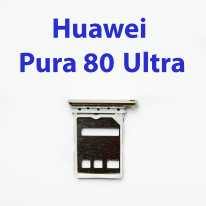 Cим-лоток (Sim-слот) для Huawei Pura 80 Ultra LMU-LX9 золото