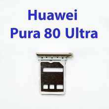 Cим-лоток (Sim-слот) для Huawei Pura 80 Ultra LMU-LX9 золото