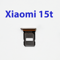 Cим-лоток (Sim-слот) для Xiaomi 15T розовый