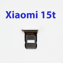 Cим-лоток (Sim-слот) для Xiaomi 15T розовый