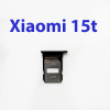 Cим-лоток (Sim-слот) для Xiaomi 15T черный