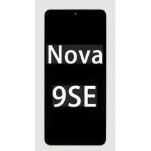 Экран (модуль) в раме для Huawei nova 9 SE (JLN-LX1) кристально-синий