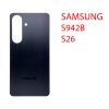 Задняя крышка (стекло) для Samsung Galaxy S26 SM-S942B черный